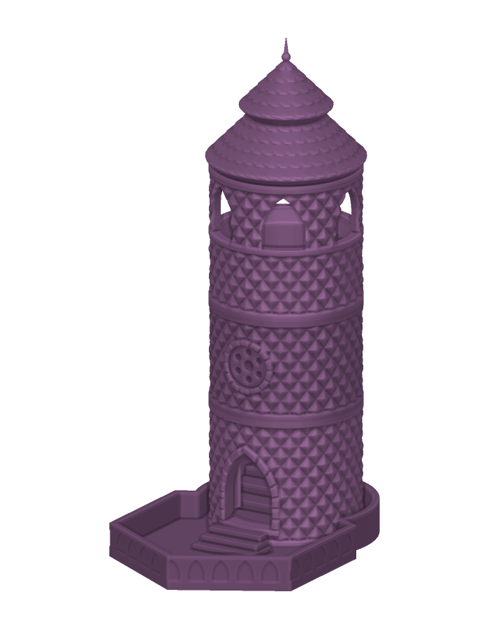 Crystal Sanctum tower render
